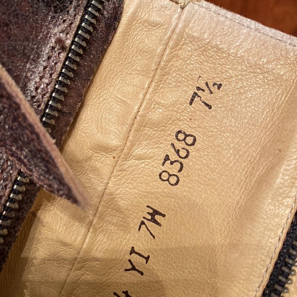 Sendra- Brown Distressed Tall Boot- Generouse fit-Size 7 1/2 - 37.5 - Picture 7 of 8